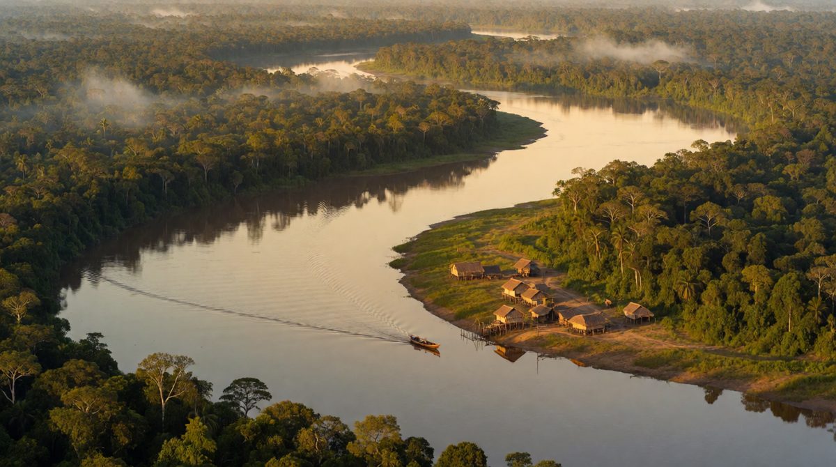The Amazon's sustainable management balances forest protection with the needs of local people