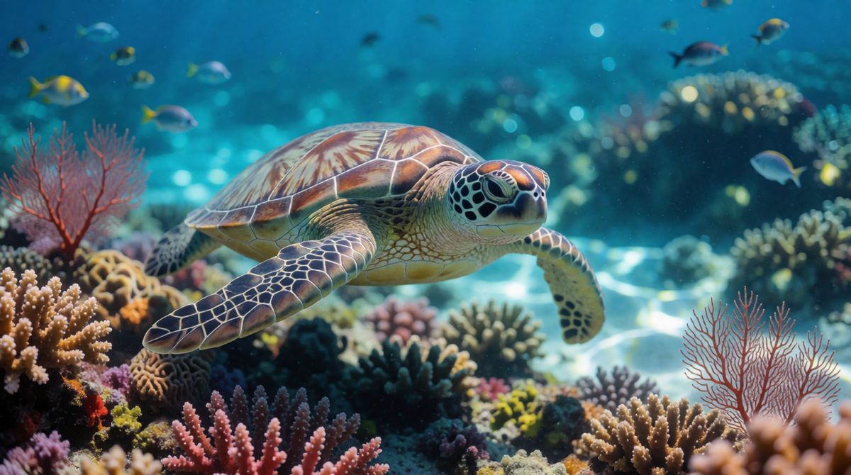 Marine vertebrates include fish, reptiles, birds and mammals
