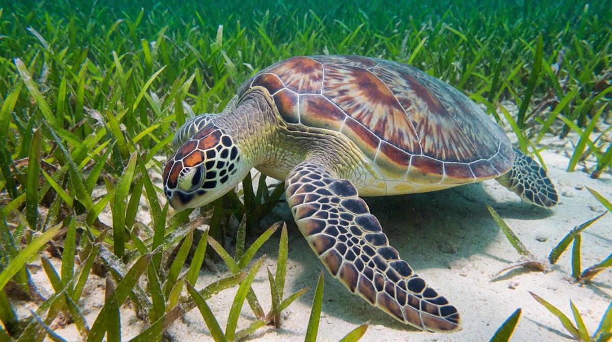 Seagrass meadows are vital marine habitats