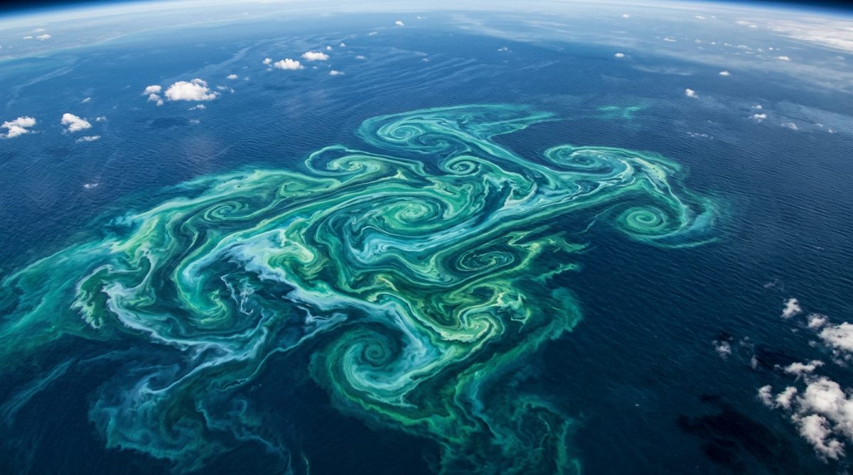 Marine photosynthesis produces much of Earth's oxygen