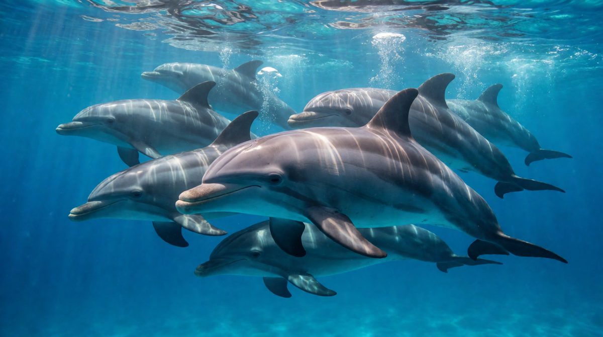 Dolphins use echolocation to navigate