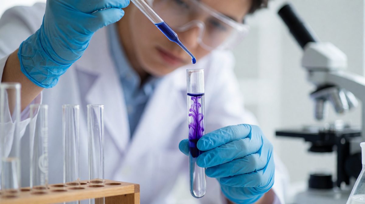 The Biuret test detects protein