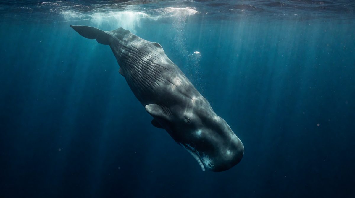 Marine mammals hold their breath on long dives