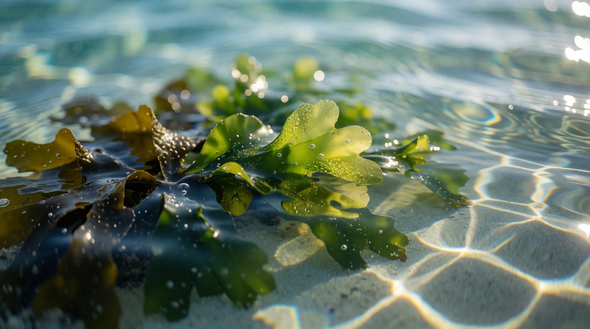 Marine algae need light, CO2 and water