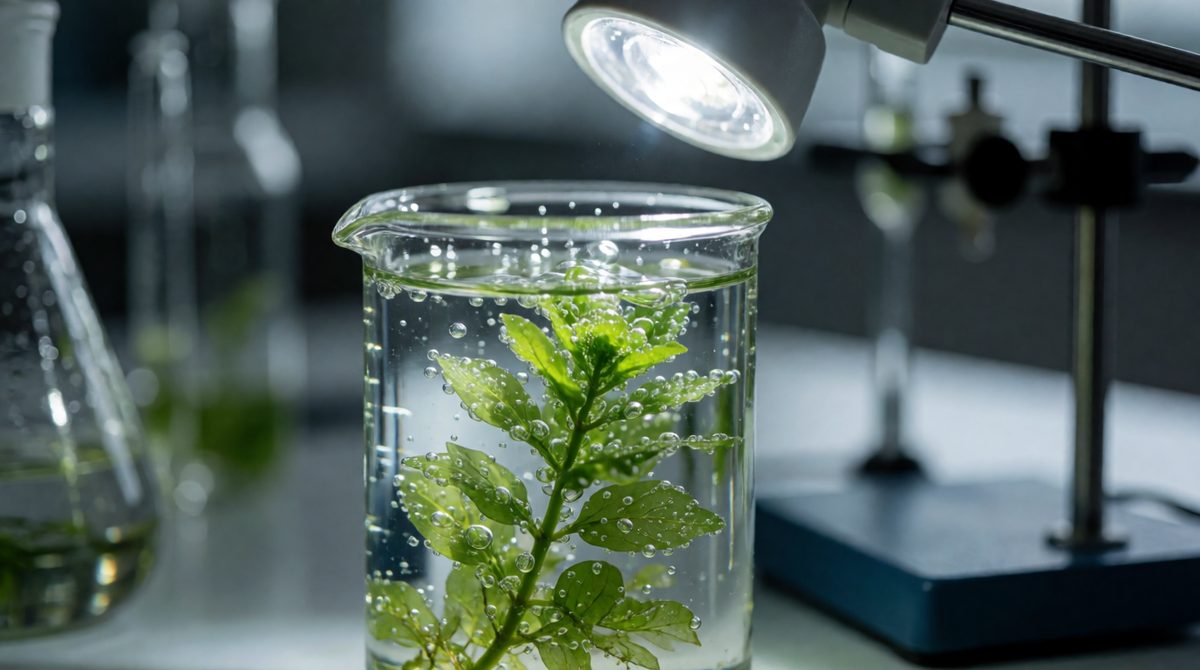 Investigating how light affects photosynthesis