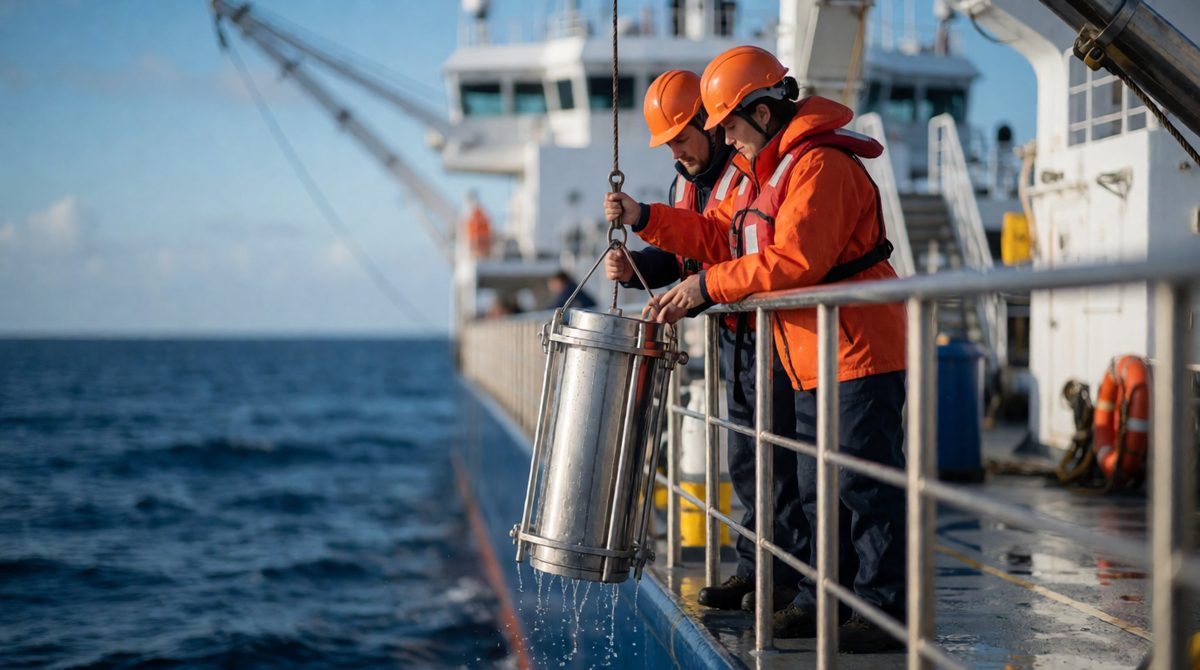 Collecting samples to measure productivity