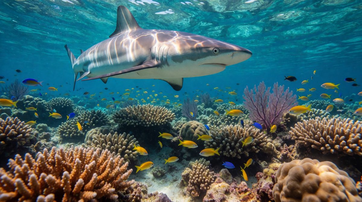 Marine food webs link many species