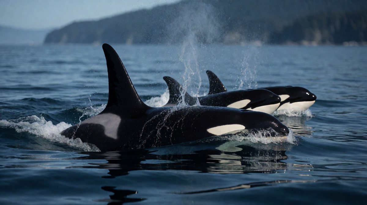 Orcas are top predators