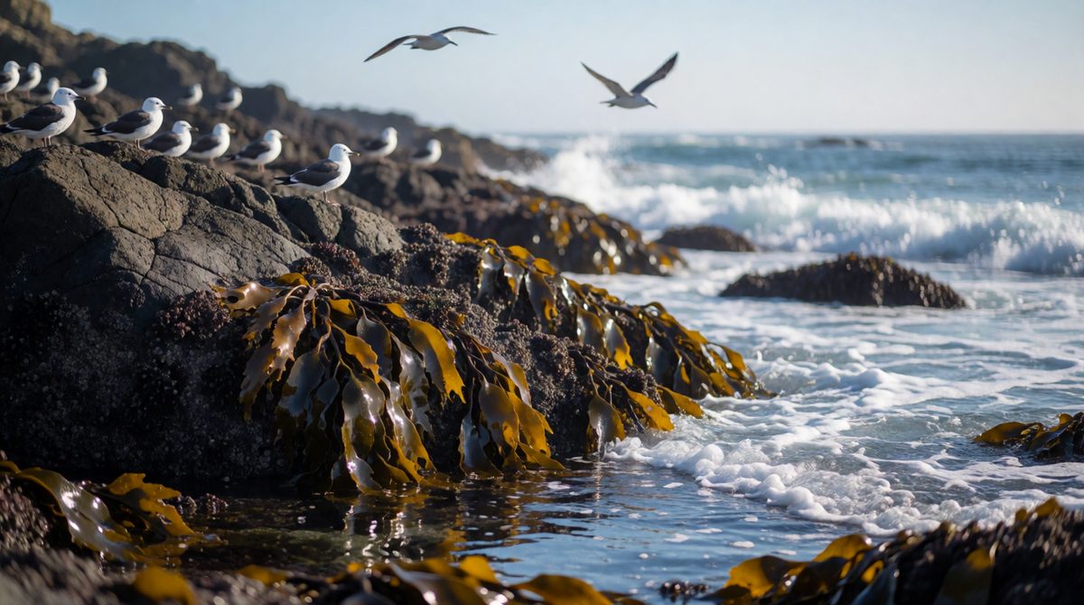 Coastal ecosystems are busy with life