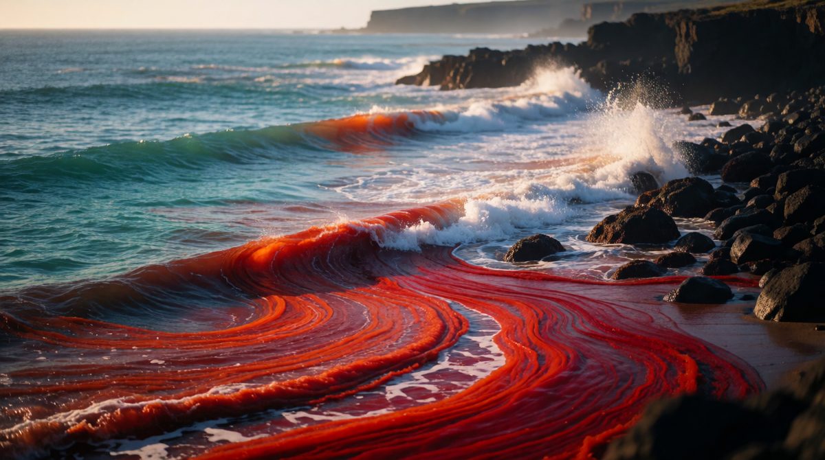 Nutrient run-off can cause harmful algal blooms