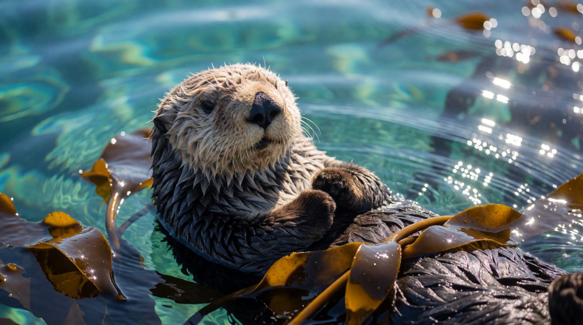Sea otters are a keystone species
