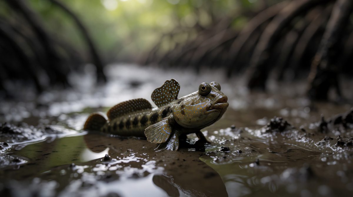 Mudskippers breathe through their skin