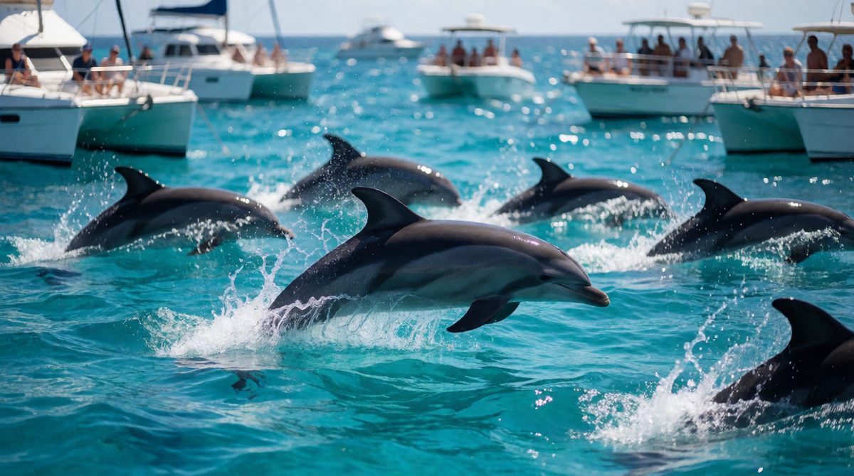 Tourists can disturb wildlife