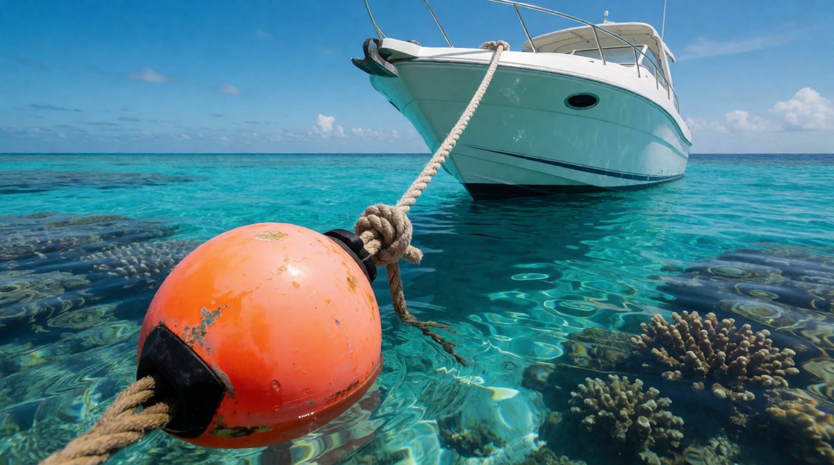 Reef-safe sunscreen and mooring buoys reduce damage