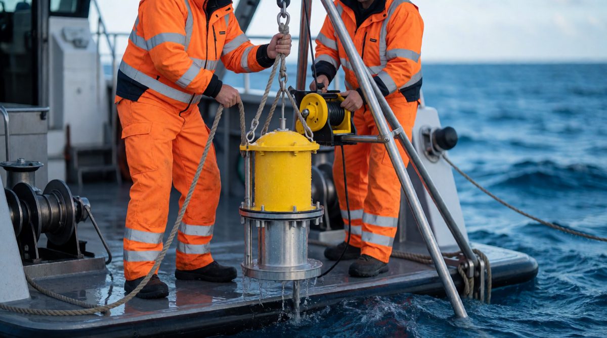 Instruments measure current speed and direction