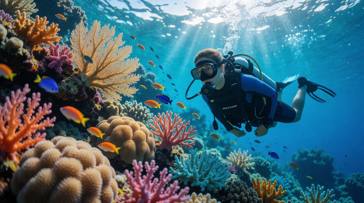 Ocean temperature affects marine life