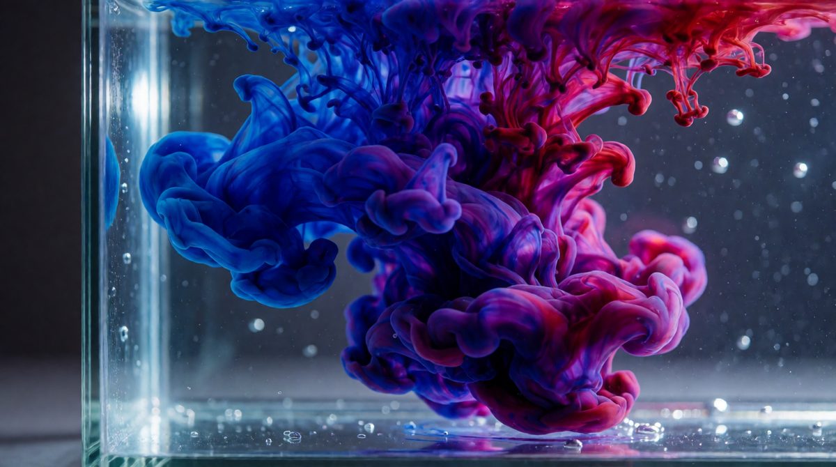Substances spread through seawater by diffusion