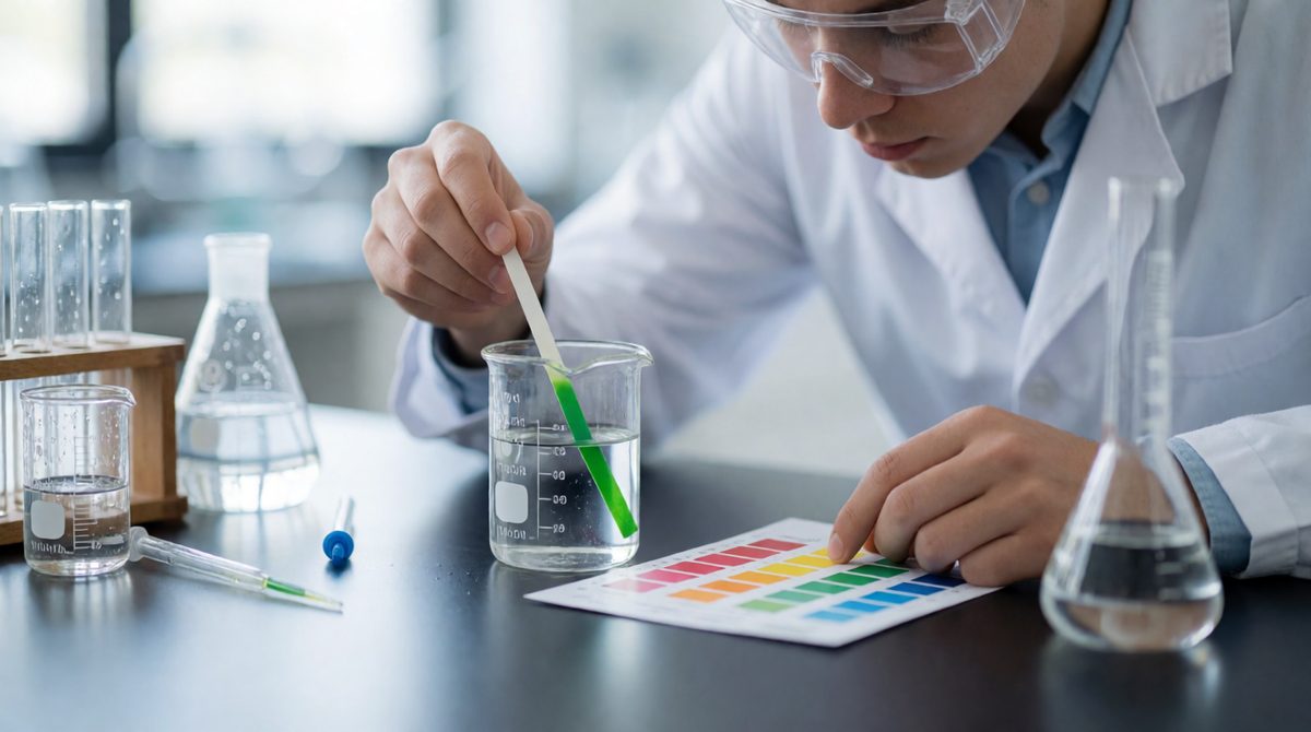 Testing the pH of different waters