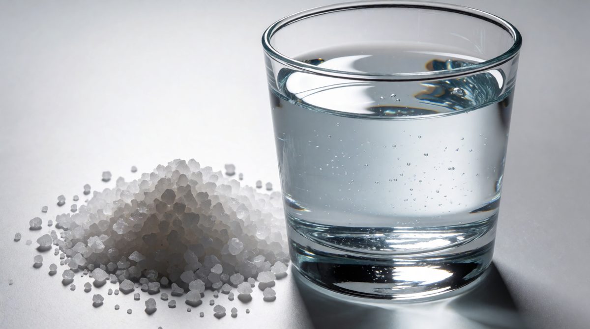 Seawater is a solution of salts in water