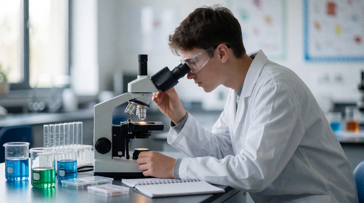 Identifying cells under the microscope
