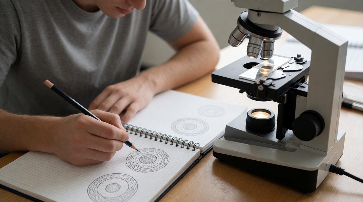 Scientific drawings record what you see