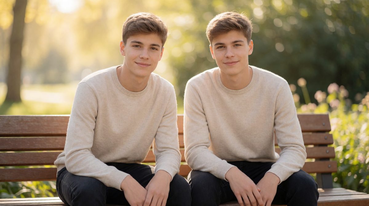 Twin studies compare identical and non-identical twins