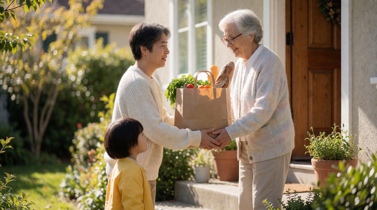 Children learn kindness by watching others