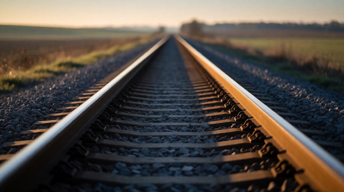 Parallel lines seem to meet in the distance