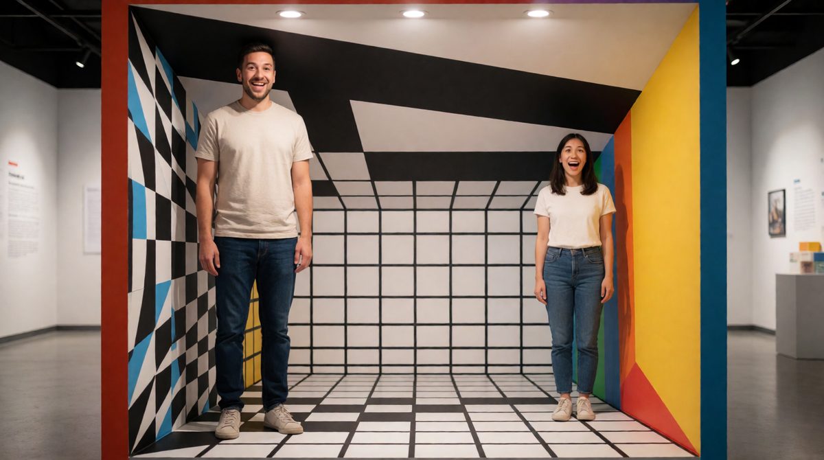 Impossible figures fool our brains
