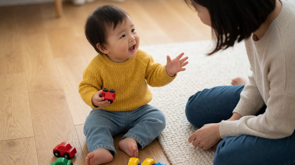 Children start putting two words together