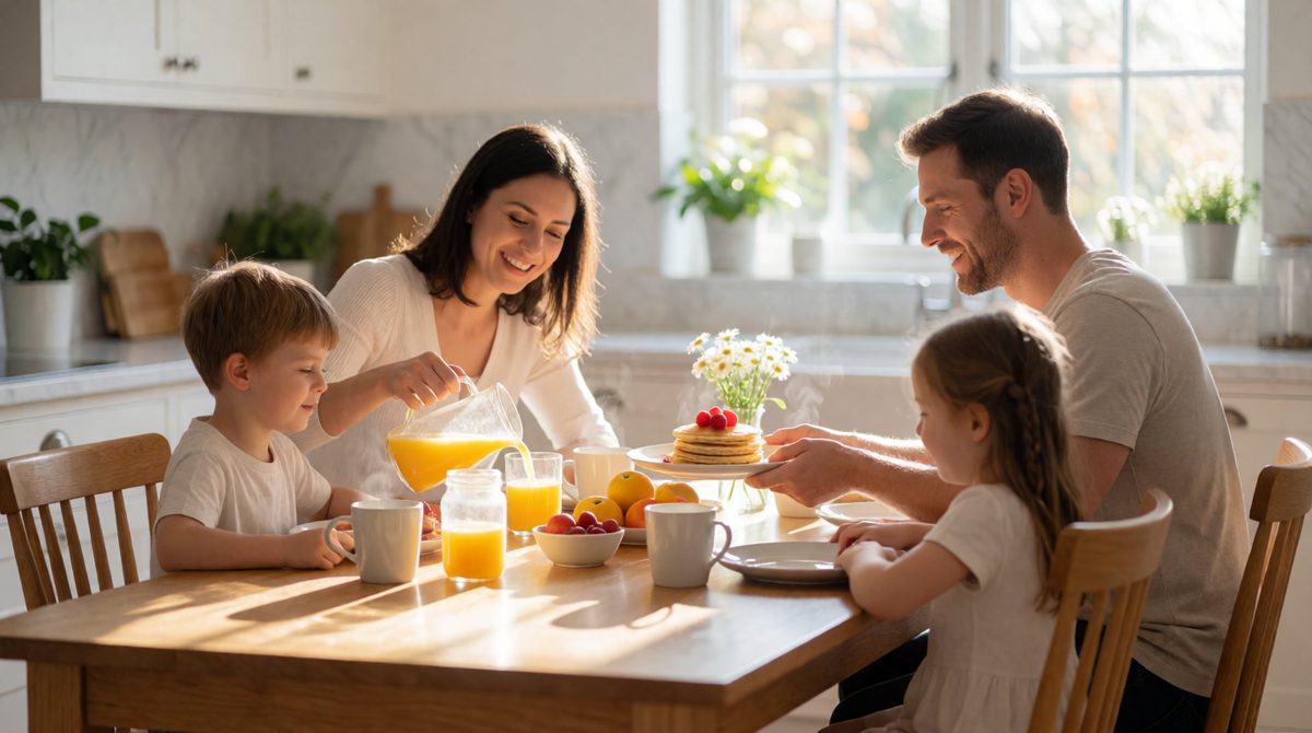 Meal times and routines help set our body clock