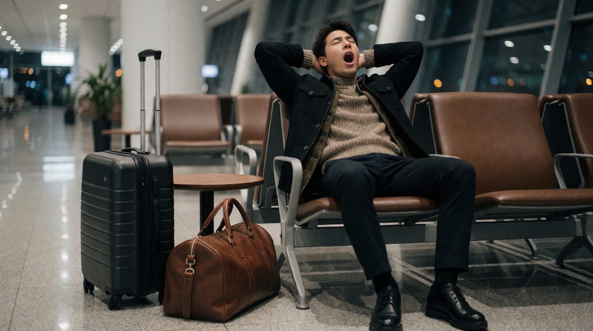 Jetlag happens when our body clock is out of sync