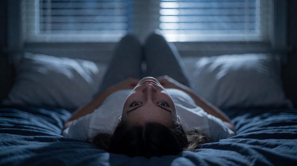 Insomnia means struggling to fall or stay asleep
