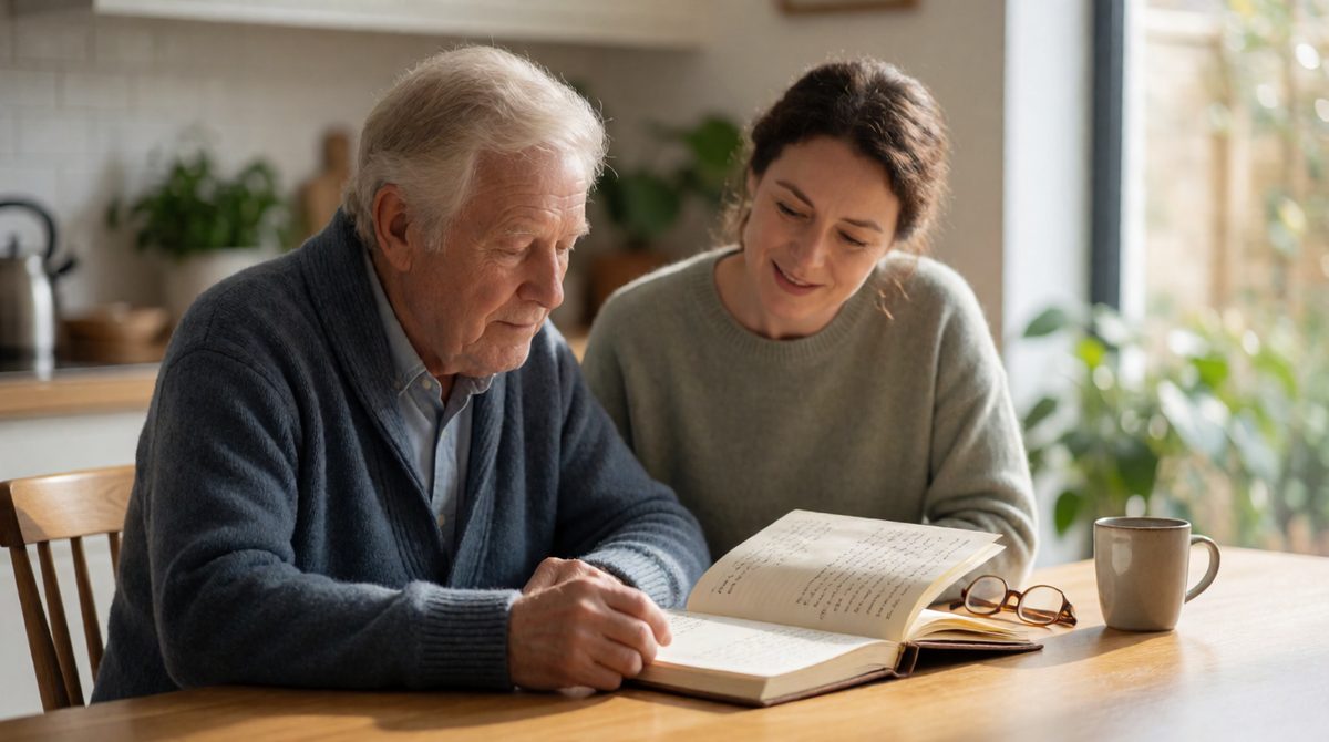 People with amnesia often rely on diaries and support