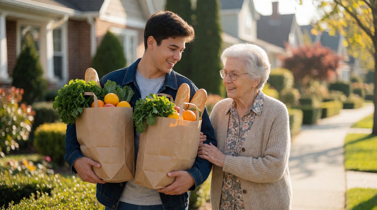 Prosocial behaviour means acting to help others