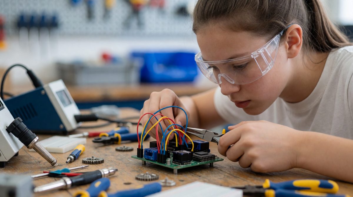 Girls are often steered away from engineering - gender expectations can shape the careers people choose