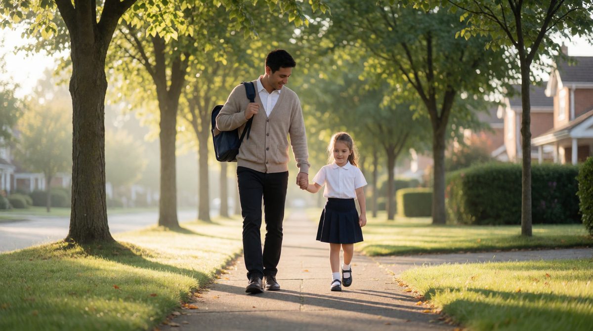 One parent, one busy morning: lone-parent families have grown with divorce and less stigma about raising a child alone