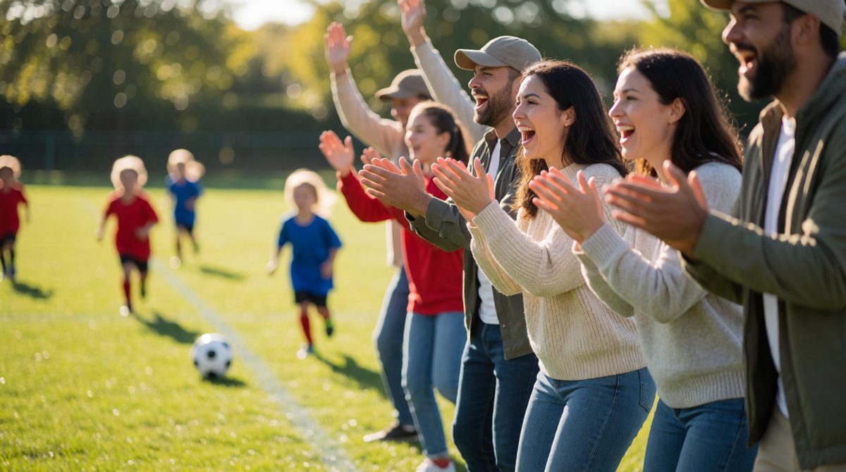 Cheering from the sidelines: in a child-centred family, lots of time, money and attention goes to the children