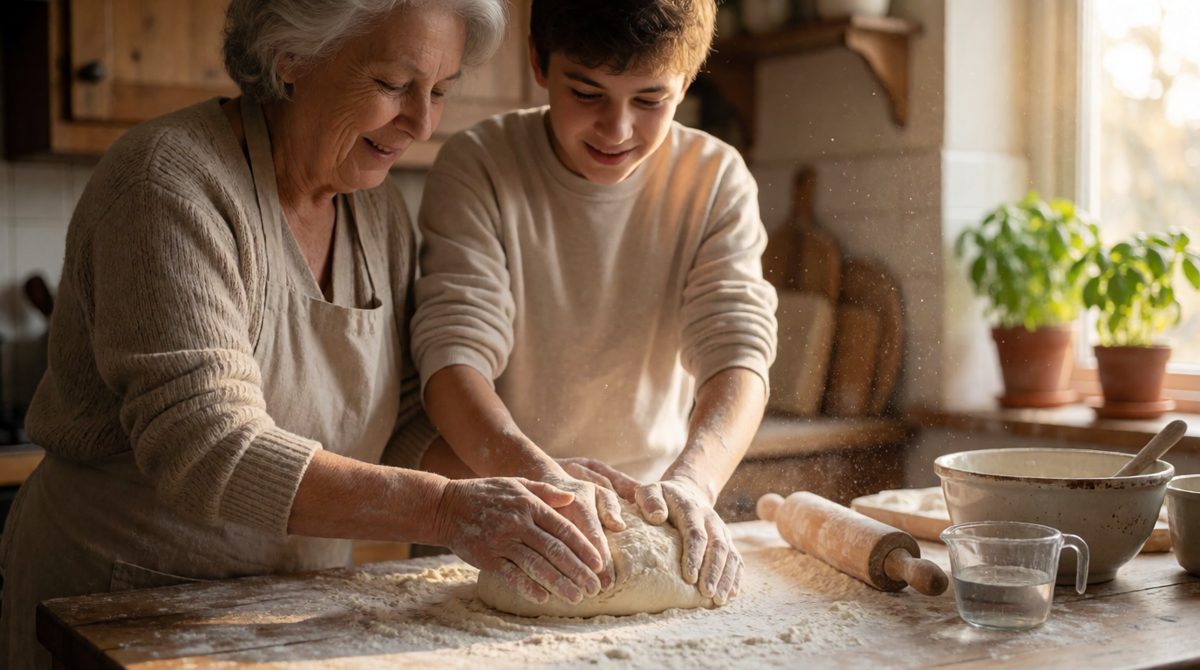 Learning to cook with Gran is informal education: no timetable, no exams, but real skills learned