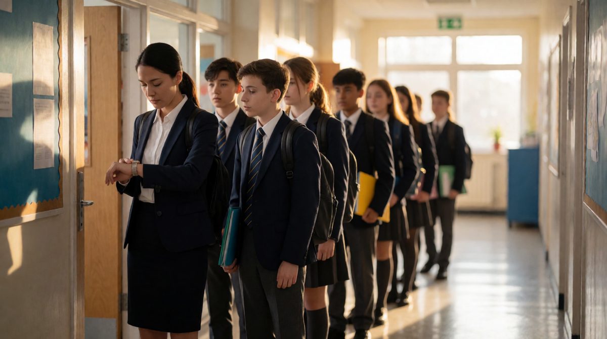 Lining up quietly before class teaches punctuality and conformity: lessons from the hidden curriculum that no timetable shows