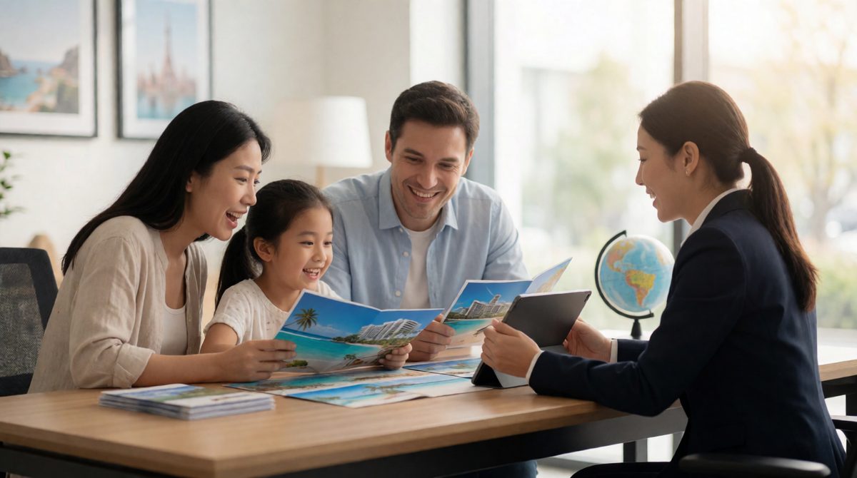 Retail travel agents give face-to-face advice