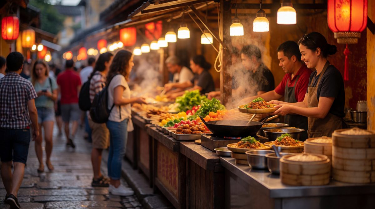 Food and drink providers range from cafes to fine dining
