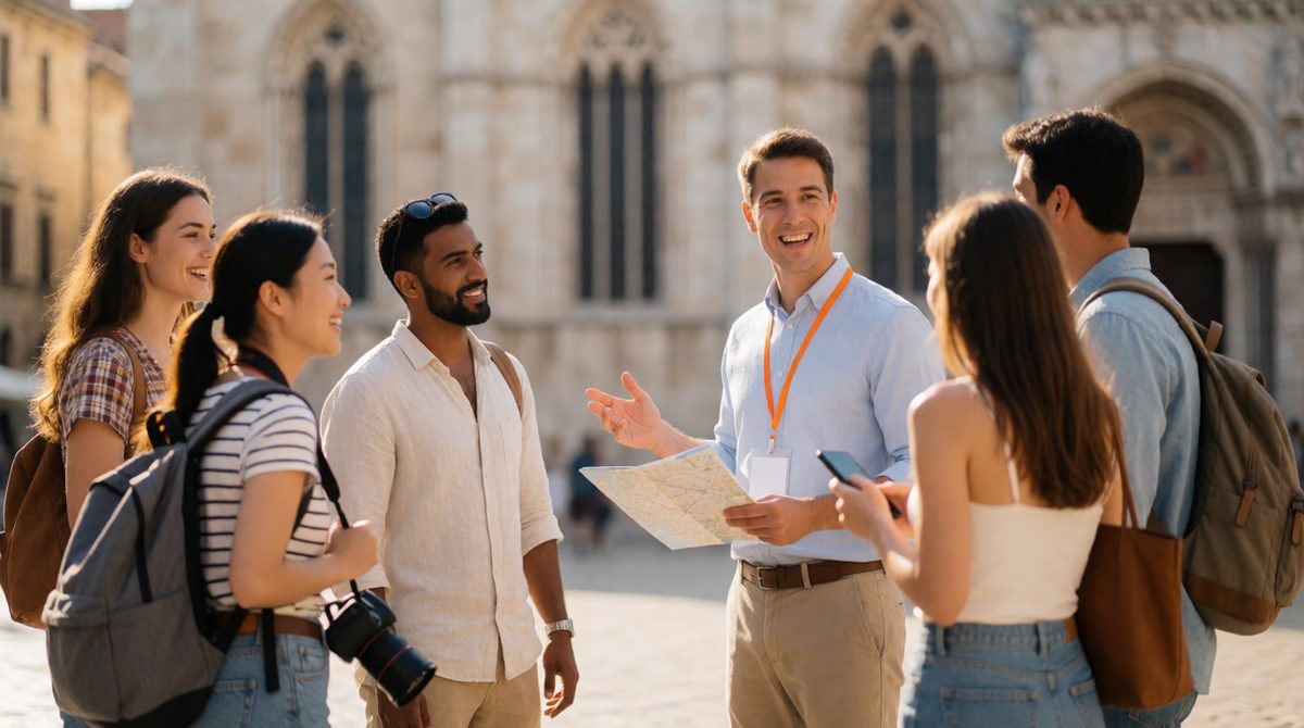 Speaking other languages helps tourism staff