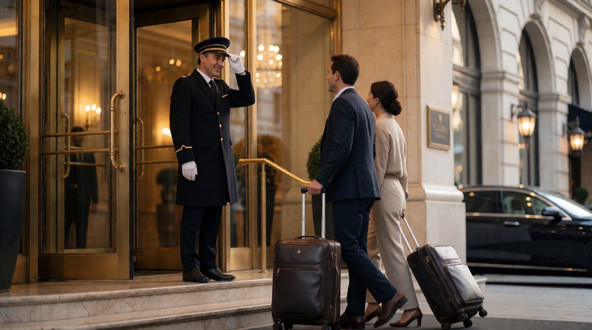 A warm welcome creates a great first impression