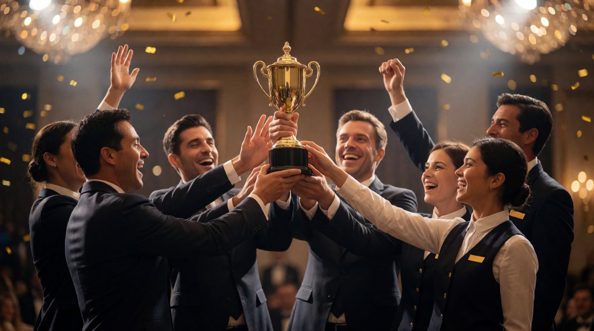 Industry awards boost a business's reputation