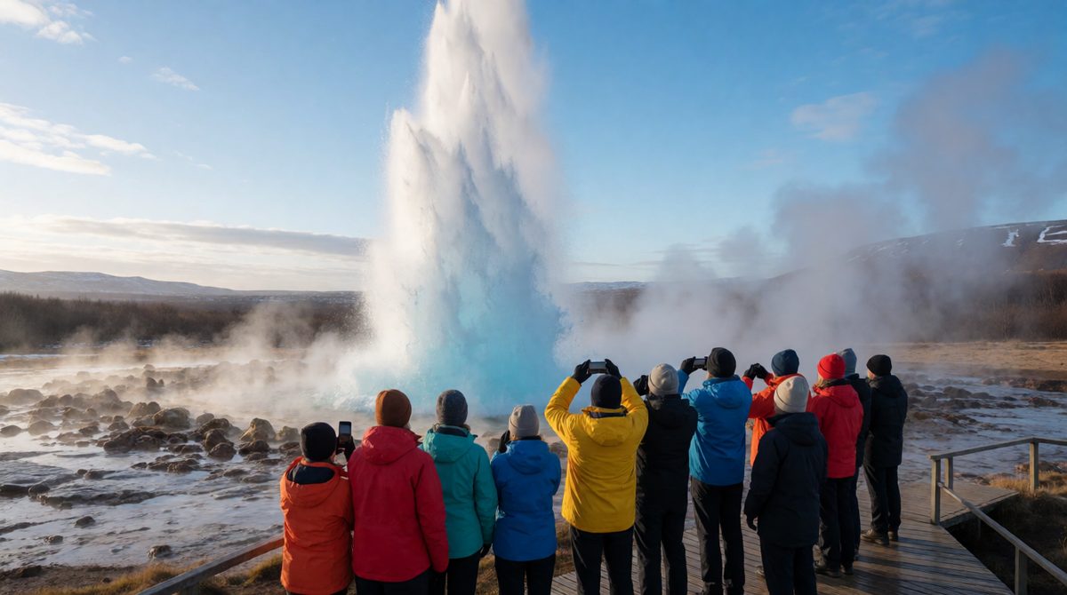 Iceland is a popular tourism destination