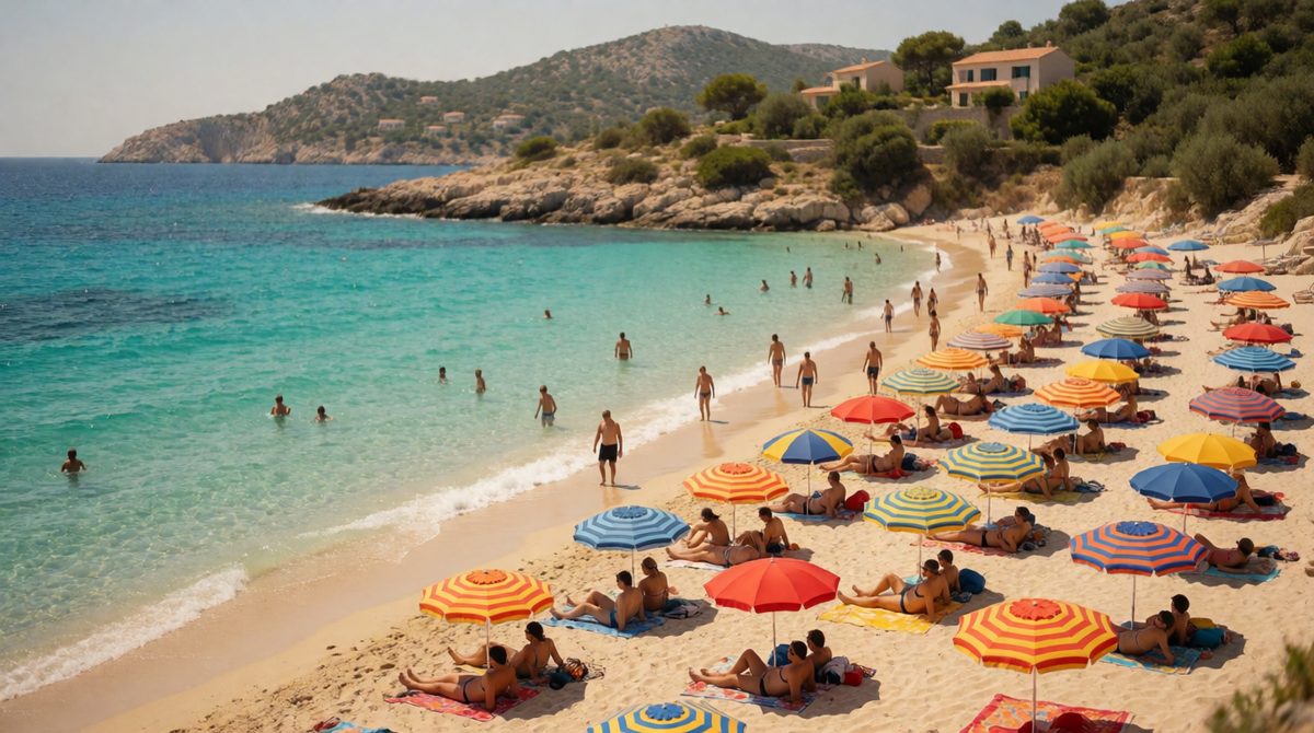 Beach destinations boom in the sunny peak season, but weather and location decide when the crowds arrive