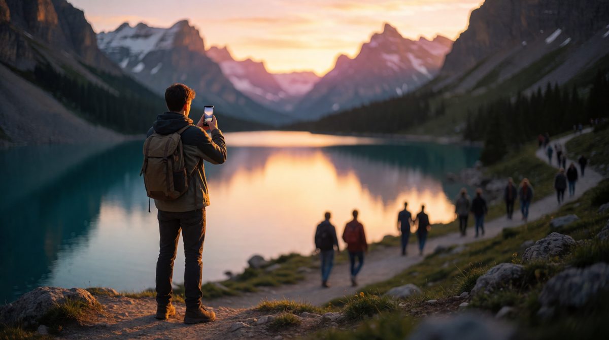 Social media turns a holiday photo into free advertising for a destination