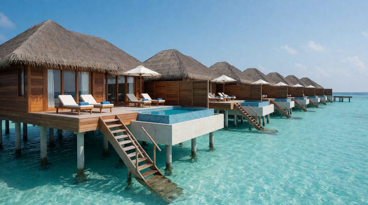 The Maldives developed tourism around its islands