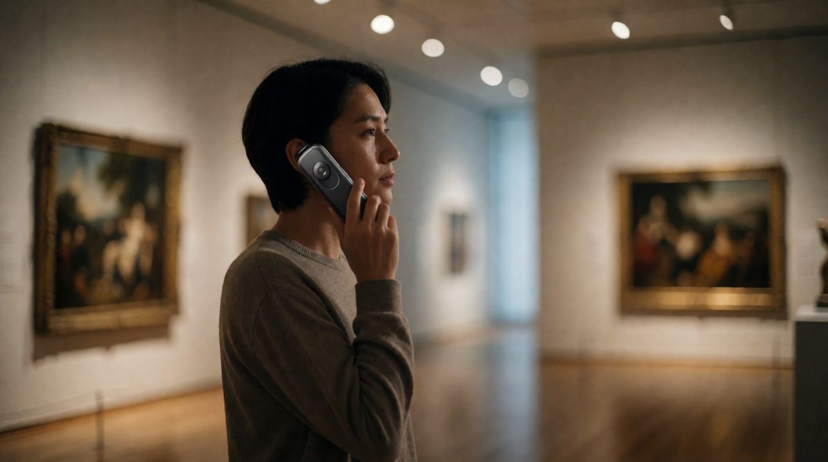Tactile and audio guides help visually impaired visitors